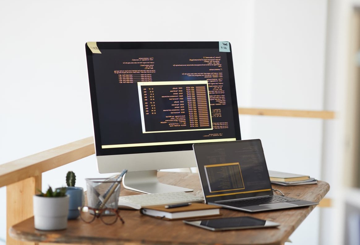 nextjs code laptop